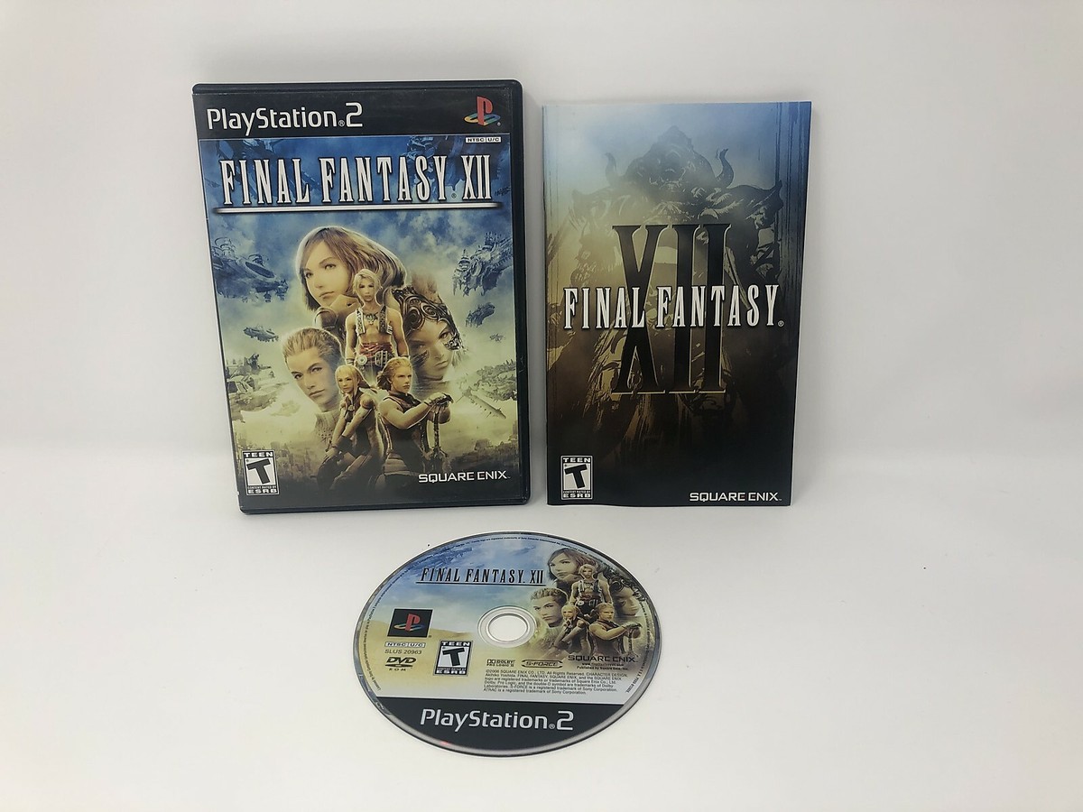 Final Fantasy XII ** - Sony Playstation 2 PS2 - Complete in Box