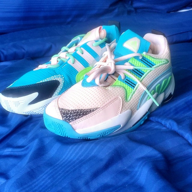 Size 7 Adidas Crazy Byw X 2 0 Cyan Pink Tint For Sale Online Ebay