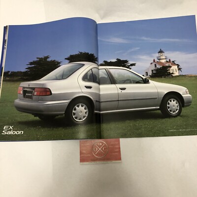 B14 Nissan Sunny Brochure JDM Catalog Rare Sentra 1995-99 94 96 97