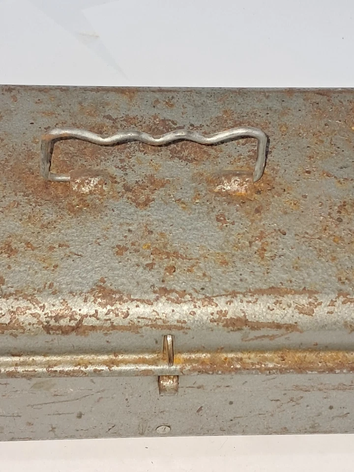 Small Metal Tool Box With Misc. Tools & Parts (s) - Image 2 of 4