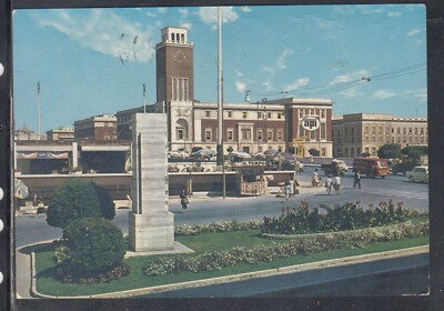 Postcard Pescara Piazza Unione OB13 #
