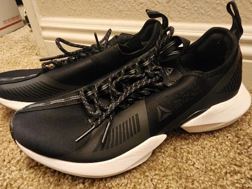 Reebok sole fury mens black sale