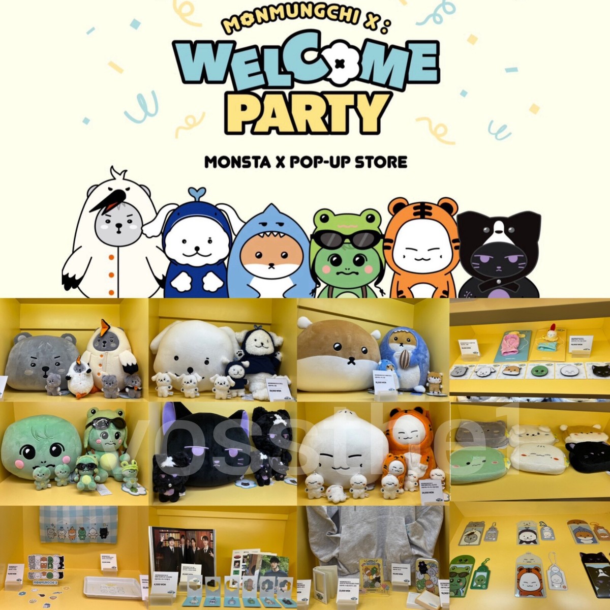 OFFICIAL] MONSTA X POP-UP STORE MONMUNGCHI X : WELCOME PARTY 