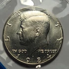 1984 P US 50 Cent Kennedy Half Dollar Coin UNC in Cello from Set