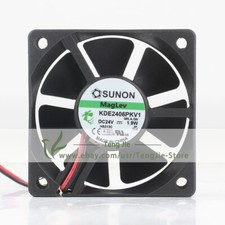 Sunon KDE2406PKV1 DC24V 0.08A 1.9W 6020 6cm 2-Wire Axial Original Cooling Fan