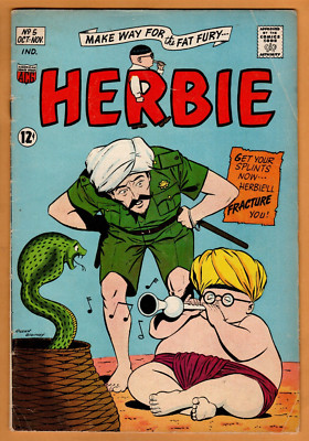 Herbie #5: 10 Page Beatles Parody, Very Good Condition!