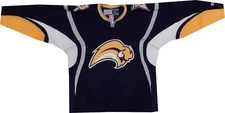 Buffalo Sabres Throwback CCM 2006 Navy Jersey $120 Clearance Limited Quantities