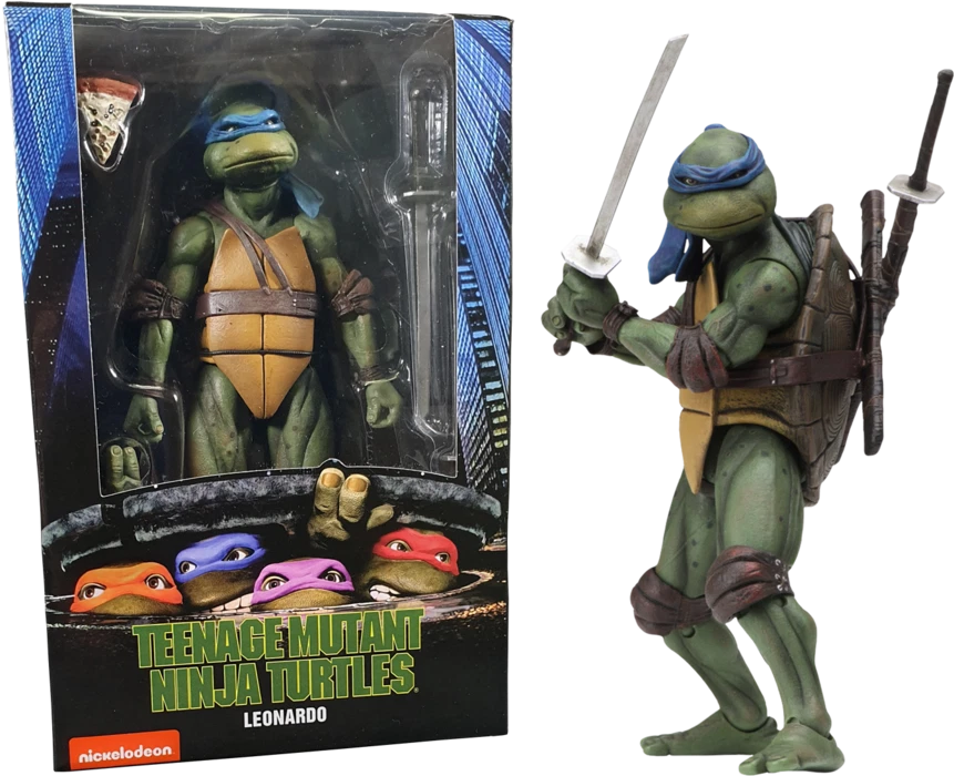 Leonardo Teenage Mutant Ninja Turtles 1990 Movie TMNT 18cm Action