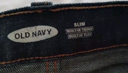 JEANS HOMBRE VIEJOS AZUL MARINO LAVADO OSCURO AJUSTADOS INCORPORADOS FLEXIBLES DENIM RESISTENTE AZUL OSCURO 29x30 - Imagen 6 de 9