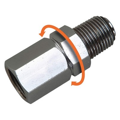 WESTWARD 21EM04 Straight Oil Meter Swivel,1500 PSI 21EM04