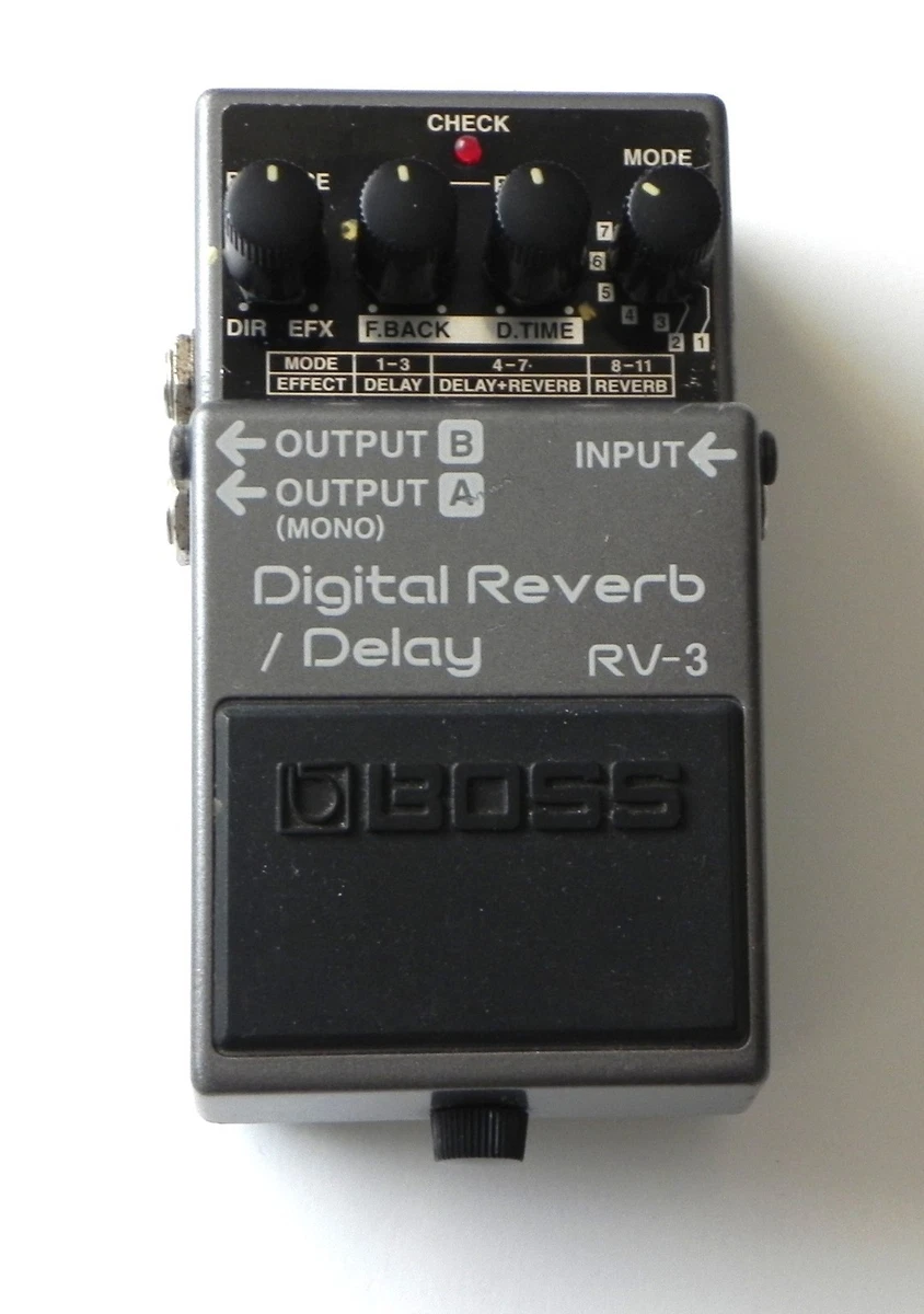 Boss RV 3 Guitar Delay, Echo & Reverb Pedals for sale | eBay