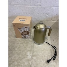 Hervidor eléctrico SUSTEAS 57 OZ hervidor de agua caliente acero inoxidable - dorado