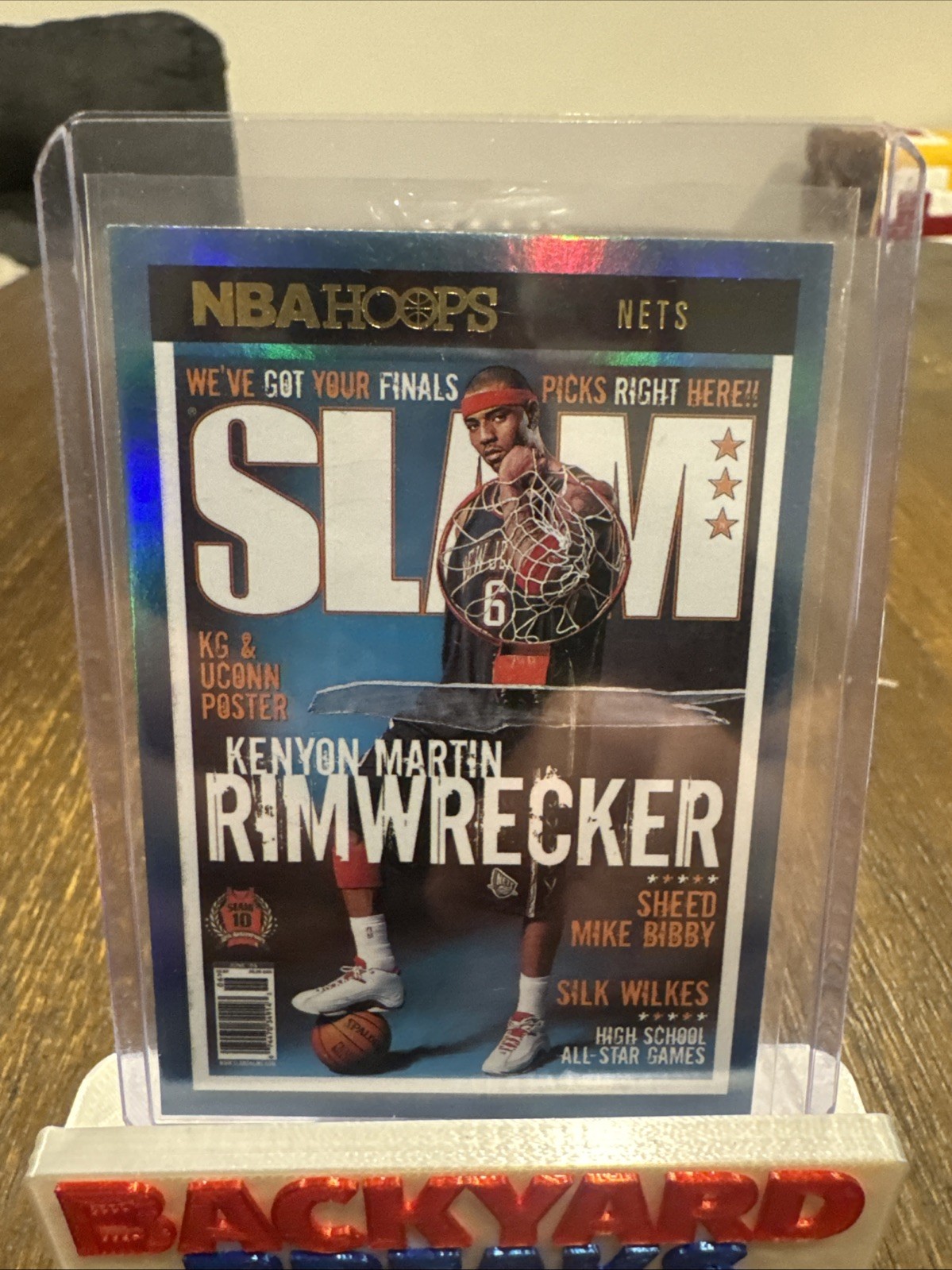 2021-22 Panini NBA Hoops - Slam New Jersey Nets Kenyon Martin #SLAM #79 Holo