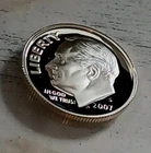 2007-S Dcam "Mirror-like" Proof 90% Silver Roosevelt Dime - Low Mintage Year