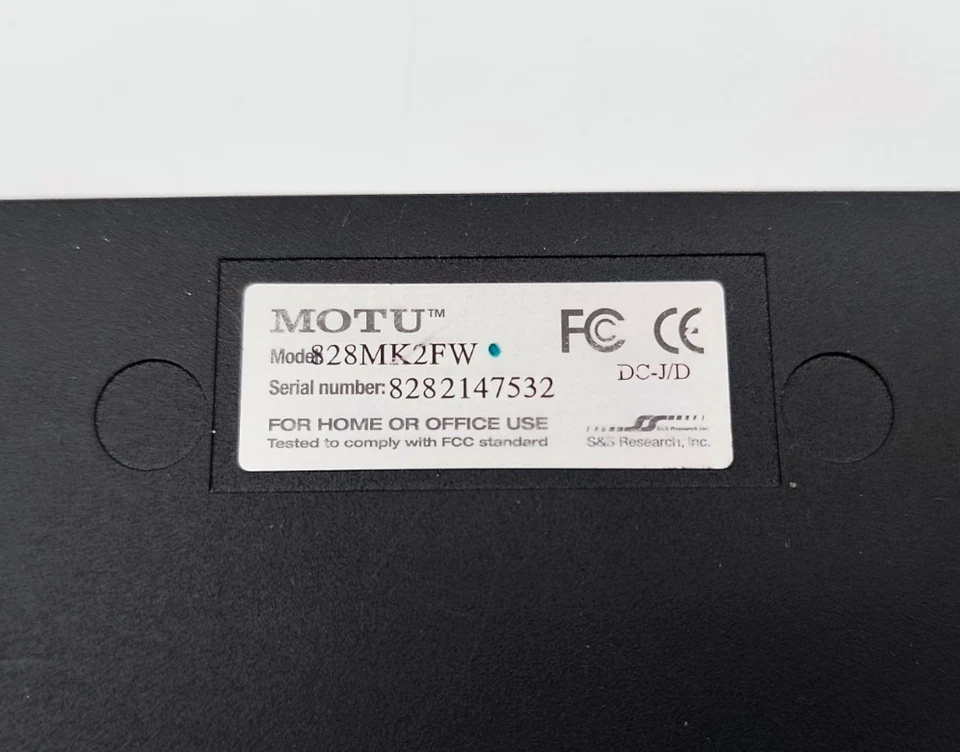 MOTU 828MK2FW FireWire Audio Interface Wandler - Bild 3 von 3