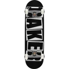 Baker Complete Skateboard Brand Logo Black White 8.5