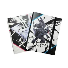 Pokemon Black Bolt & White Flare Binder ONLY Set - *1 of Each* BOTH Brand New