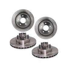 Front and Rear Disc Brake Rotors For 2010-2011 Ford Ranger Rear Wheel Drive