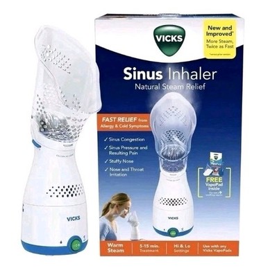 Vicks Sinus Inhaler VIH200V3 - Personal Steam Inhaler for Sinus Relief