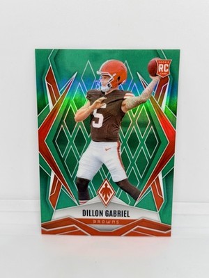 DILLON GABRIEL Rookie 2025 Phoenix Green Prizm /25 Cleveland Browns RC #175