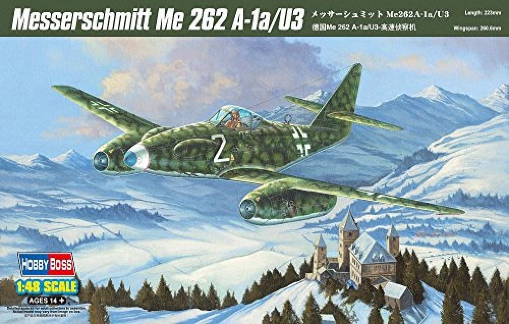 Hobby Boss 80371 - Modello di Me 262 A-1a / U3 (Scala 1:48) [Importato da German