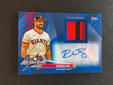 Robbie Ray 2025 Topps ASG Auto Autograph Patch SF Giants 8/25 F2