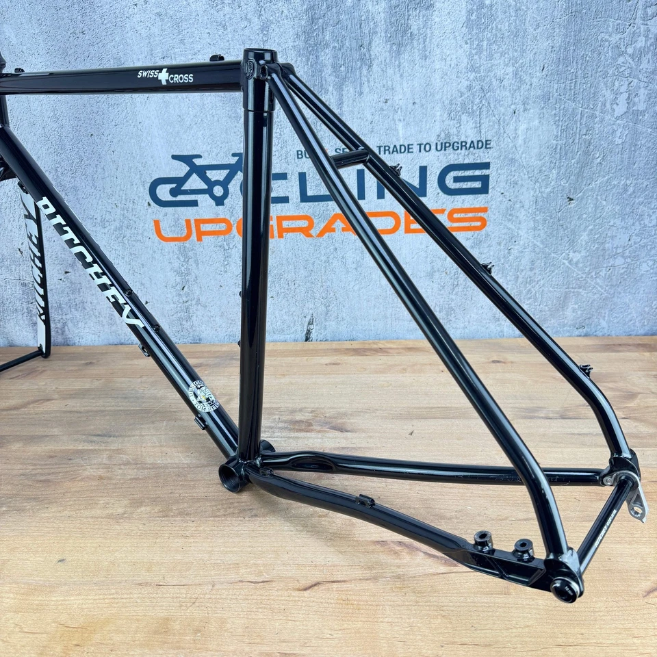 ¡Poco kilometraje! Cuadro de disco de acero medio Ritchey Swiss Cross 2021 700c 2702 g Foto 4 de 4