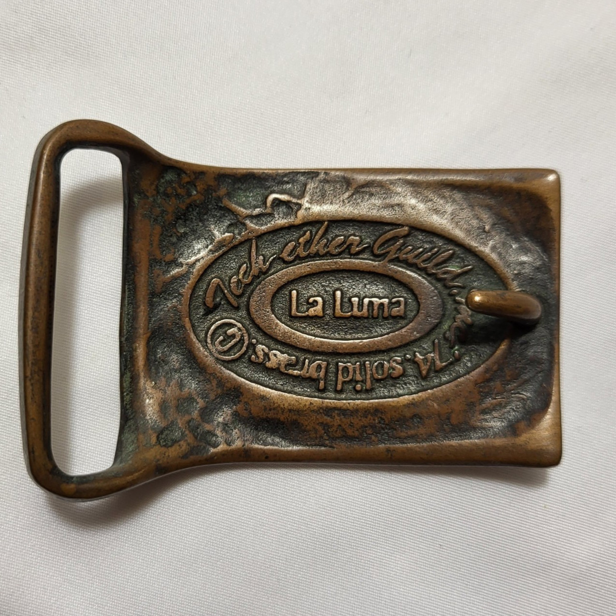 Tech Ether Guild "La Luna" Solid Brass Vintage 19… - image 2