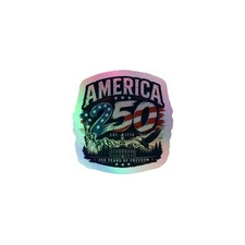 America 250 Years of Freedom Patriotic USA Eagle 1776 2026 Vinyl Sticker