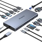 USB C Docking Station Dual Monitor 15 in 1 Laptop Docking Station Triple Display