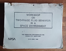  NASA Space Station 1988 Workshop Training Program Course And Manual 