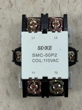 SMC-50P2 Coil 110V Definite Purpose Contactor 2 Pole For Rebar Bender RB32 #10