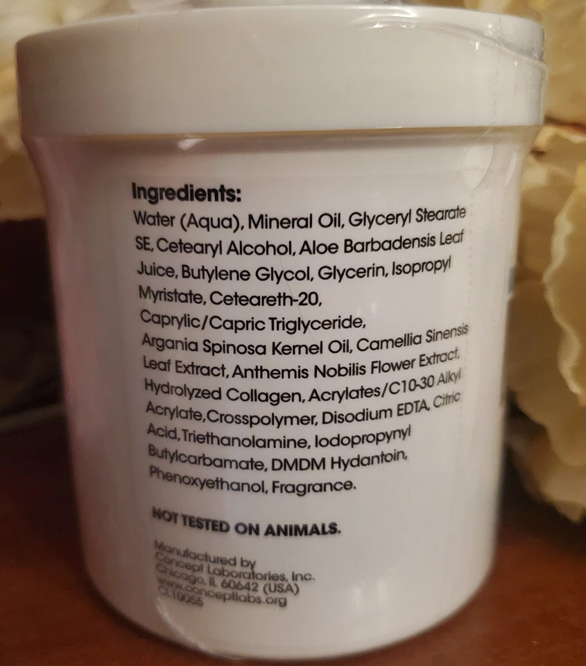 ADVANCED CLINICALS ~ARGAN OIL Anti-Aging Cream For Wrinkles 16 Oz NEW SEALED - Image 2 of 4