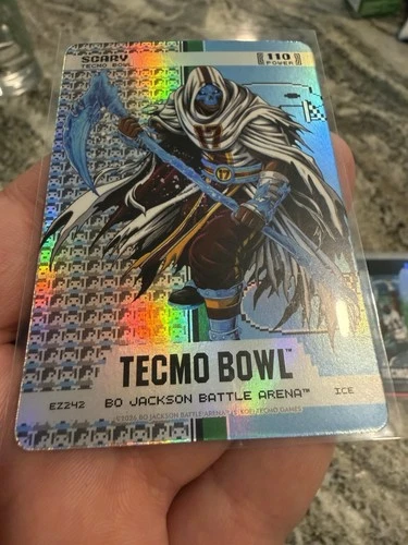 Bo Jackson battle arena Tecmo Scary Terry McLaurin Endzone Battlefoil Ice EZ242
