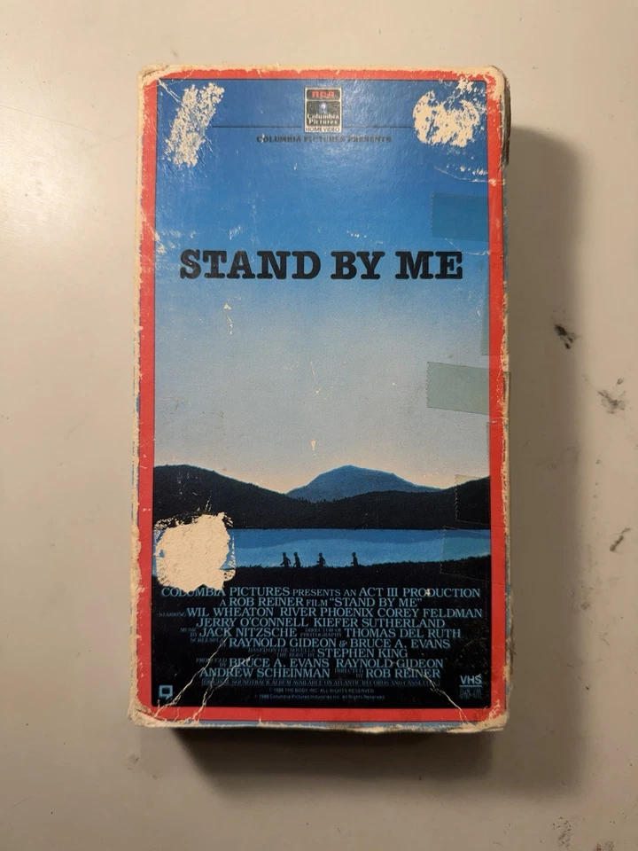 Stand by Me 1986 VHS Vintage - River Phoenix - Stephen King - Rob Reiner -Kiefer - Image 2 of 4