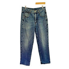 VTG Calvin Klein Jeans 90s Straight Mens Sz 30x28 Medium Wash Denim Made in USA