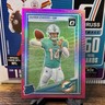 QUINN EWERS Dolphins Pink Rookie Optic Preview Prizm 2025 Panini Donrus Football