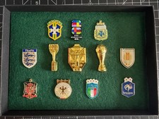 WORLD CUP  Winners 12 PIN BADGE Set