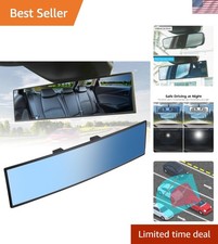 High Dynamic Range Blue Rear View Mirror - Wider Safe Viewing For Any Vehicle