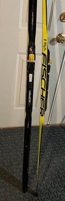 Fisher RCS SpeedMax classic Plus xc skis with Salomon SNS Propulse bindings