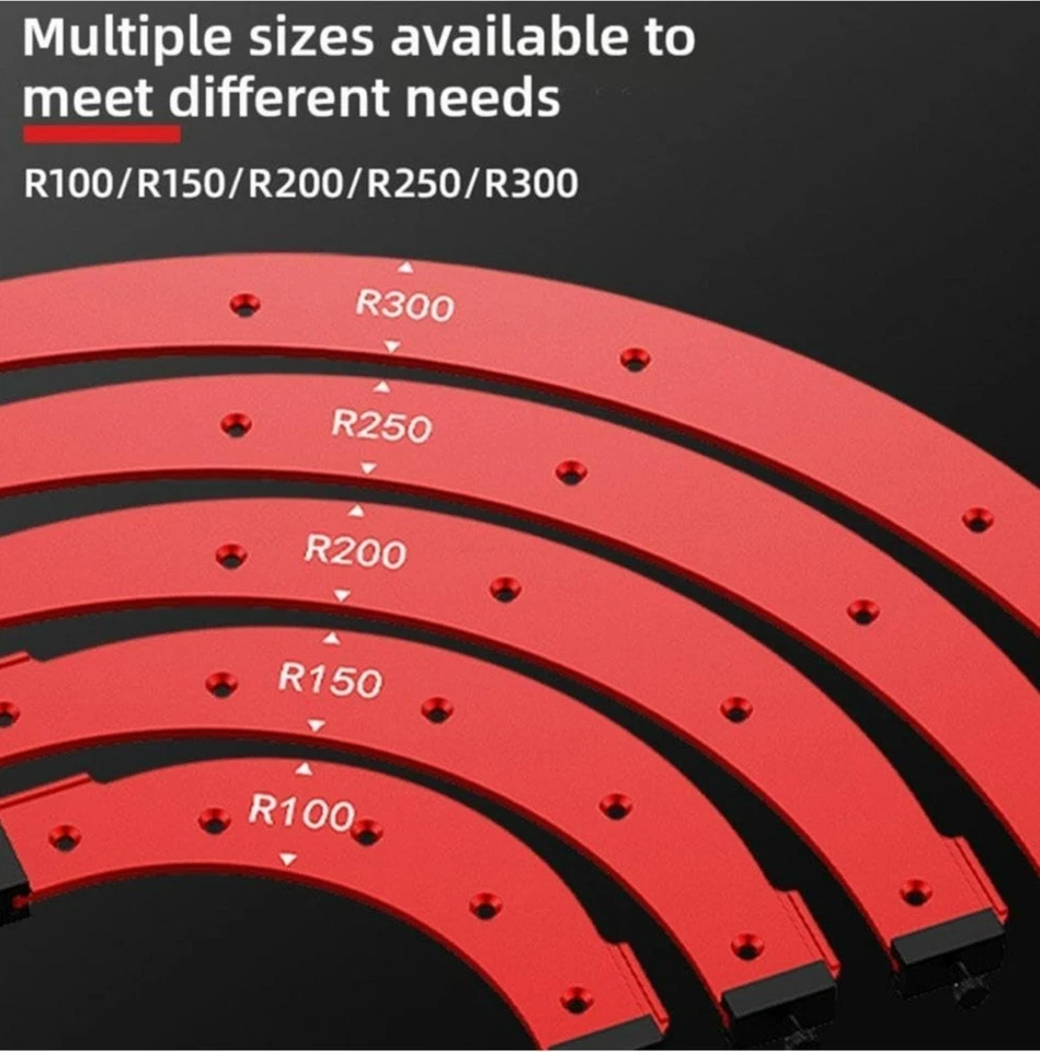 "IMBOT" Aluminium Alloy Big Arc Mold ( Full Set - 5 pcs ) - Image 2 of 4
