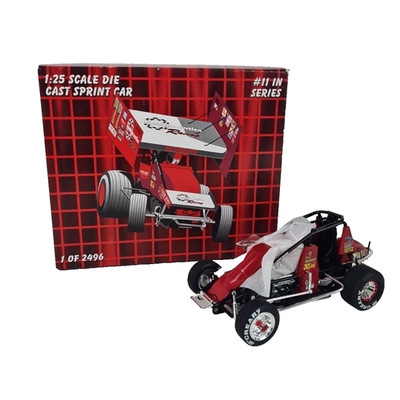 GMP 7311 Scale Racing Manheim Auction Fred Rahmer #77 Sprint Car Posse