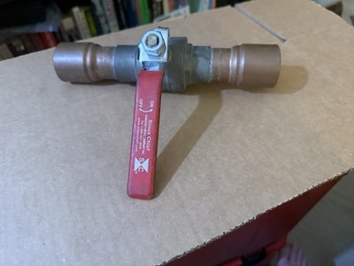 Sioux Chief 648-CG5FP 1-1/4  Ball Valve CPVC Full Port Solvent Weld #600 NeW