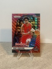 2024-25 Panini Prizm Monopoly - Scoot Henderson #5 Ruby Wave Prizm