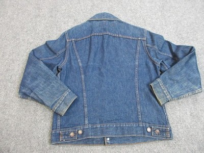 Vintage Levis 70506 Denim Jacket Mens 36 Blue Trucker USA Made