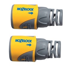 HOZELOCK Hose Connector Plus ø 12.5mm 15mm (1/2 5/8 ) Soft Touch x2 Watertight