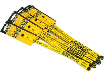24pcs 24TPI 12In Hack Saw HSS Bi-Metal Steel Blades Replacement Blades