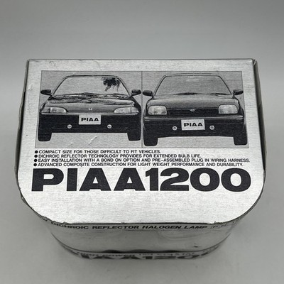 PIAA 1200 Dichroic Reflector Fog Lights Model Pp47e 1253 Vintage