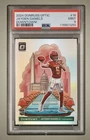2024 PANINI DONRUSS OPTIC DOWNTOWN! #16 JAYDEN DANIELS ROOKIE RC PSA 9