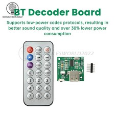 DC3.3-5V Bluetooth 5.4 Audio Receiving Module Stereo Lossless Decoding Board